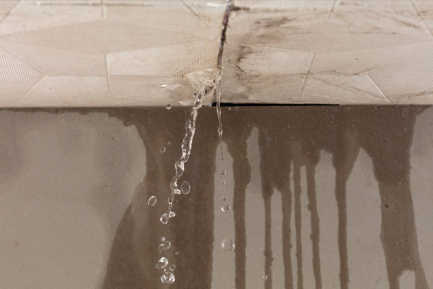 Professional Burst Pipe Cleanup technician working in Pass Christian, MS